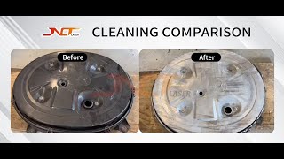 Car paint cleaning before and after comparison [upl. by Stahl]