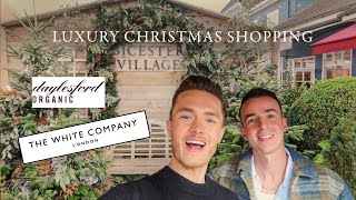 LUXURY CHRISTMAS SHOPPING BICESTER VILLAGE  Country Homeware White Company Daylesford  TobysHome [upl. by Notniv887]