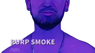 ERA WADI  PRPL  PURP SMOKE  LYRIC VISUAL [upl. by Asinet]