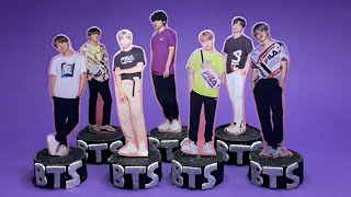 BTS Standee at home 💜✨  BTS DIY  BTS Room decor  Save money by doing this at home [upl. by Ajani]