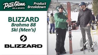 Blizzard Brahma 88 Ski Mens  W2324 Product Breakdown [upl. by Opiuuk]