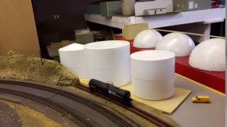 abs pipe fittings make n scale storage tanks [upl. by Ainotahs189]