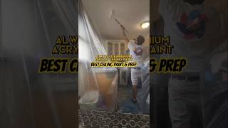 Best Ceiling Paint amp Prep 🎨 🖌 best painting tips tricks hacks diy home remodel ceiling [upl. by Grayson]