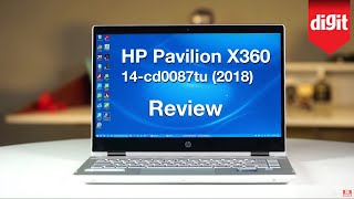 HP Pavilion x360 14cd0087tu 2018 Indepth Review  Digitin [upl. by Aivatnahs]