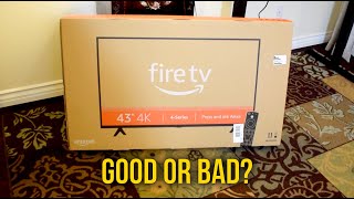 Amazon Fire TV 43quot 4Series 4K UHD Smart TV Review 2024 [upl. by Nytnerb]