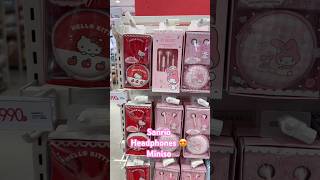 Sanrio headphones 😍sanrio cinnamoroll mymelody kuromi hellokitty miniso minisolover [upl. by Anival]