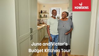 Howdens Budget Kitchen Makeover with June and Victor [upl. by Neroled]