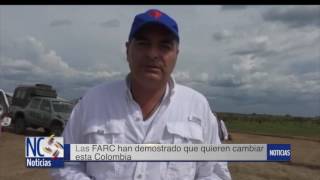 Ministro de Agricultura visita Zona Veredal en SanJosé del Guaviare [upl. by Tatiania]