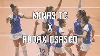 Minas x Osasco  Melhores Momentos  Semifinal  Copa Brasil de Vôlei [upl. by Ymerrej620]