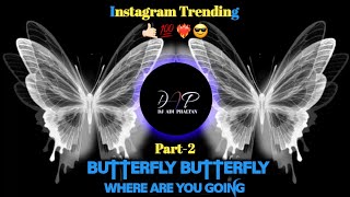 Butterfly Butterfly Where Are You Going Instagram Trending 2024 Dj Remix Song  New Dj Remix Part2 [upl. by Grewitz]