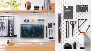 Desk Setup – Transforming DIY Desk for More than Just Work [upl. by Anera918]