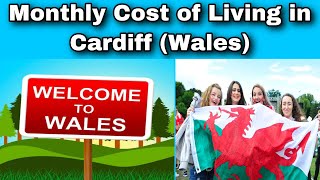 Monthly cost of living in Cardiff Wales  Expense Tv [upl. by Arretak]