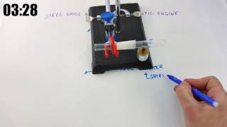 DIY Steel wool thermoacoustic engine [upl. by Quintessa]