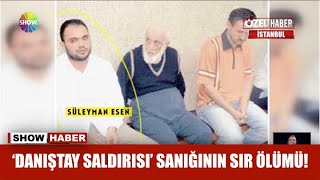 Danıştay saldırısı sanığının sır ölümü [upl. by Ferna548]