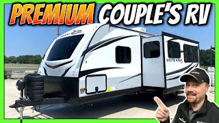 Luxury Series Couples Camper 2024 White Hawk 27RB Travel Trailer by Jayco RV [upl. by Huba848]