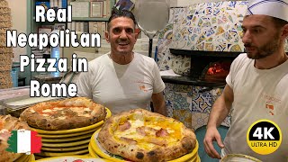 The Best Pizza in Rome  Neapolitan Pizza  Pizza Wood Fire  Rome 2023 [upl. by Uela169]