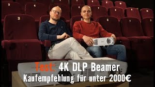 Kaufberatung für 4K DLP Beamer Acer und Optoma im Test [upl. by Lihcox]