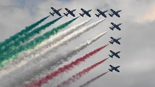 Airpower 2022 Frecce Tricolori ITA Highlight [upl. by Ruffo]