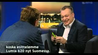 Nokias Stephen Elop throwns an iPhone [upl. by Iana]