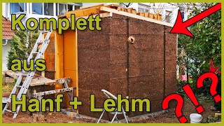 Lehmhaus selber bauen aus Hanf und Lehm [upl. by Hummel]