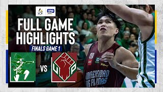 DLSU vs UP  FULL GAME HIGHLIGHTS  UAAP SEASON 87 MEN’S BASKETBALL FINALS  DEC 8 2024 [upl. by Airda]