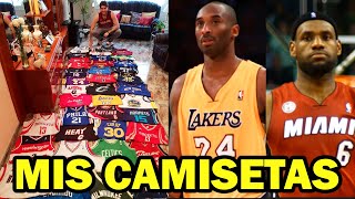 TODAS MIS CAMISETAS DE LA NBA y te doy una [upl. by Sev]