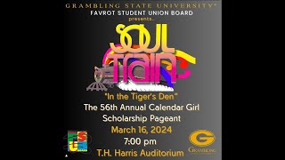 2024 Grambling State University Calendar Girl Pageant [upl. by Duffie416]