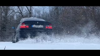 Winter fun BMW e46 330d [upl. by Oiliduab]