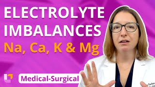 Electrolyte Imbalances Na Ca K Mg  MedicalSurgical  Cardiovascular  LevelUpRN [upl. by Stanwinn989]