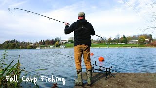 Fall Carp Fishing With Homemade Strawberry Boilies [upl. by Layol382]