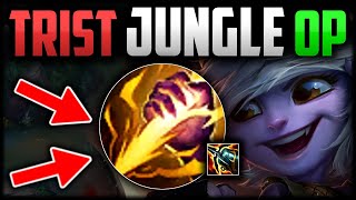 NO ONE CAN MATCH TRISTANA GANKS How to Play Tristana Jungle amp CARRY Best BuildRunes Season 14 [upl. by Elamef254]