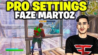 FaZe Martoz Settings are INSANE [upl. by Natsud]