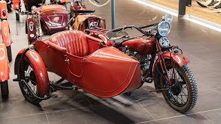 Mountain Motorcycle Museum Bike des Monats November Indian Chief 1931 mit Beiwagen [upl. by Atiuqaj]