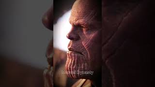 Las decisiones difíciles requieren voluntades fuertes Thanos marvel frases shorts [upl. by Aterg242]