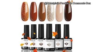 modelones Gel Nail Polish Set Review Is This Fall Collection Worth the Investment [upl. by Jeanette]