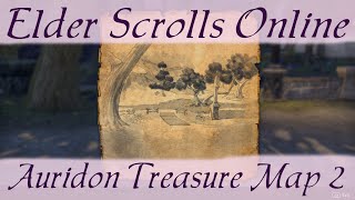 Auridon Treasure Map 2 Elder Scrolls Online ESO [upl. by Prem]