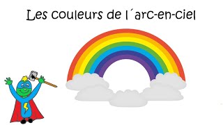 Les couleurs de larcenciel 🌈  Apprendre avec Créathor [upl. by Fatsug]