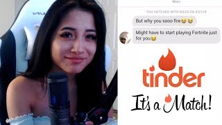 Finding A Fortnite Partner On Tinder  Fortnite Trolling I SAID I WANTED MORE WINS [upl. by Janifer793]