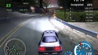 Need for Speed Underground 2 driftingHigh Quality [upl. by Yentterb]