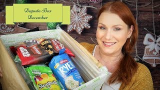 Degustabox Unboxing  December Food Subscription Box [upl. by Enrev]