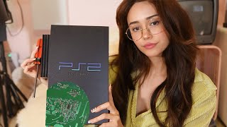 I Fixed My PS2 Console 🎮 Switching the Power Supply Board  Softspoken ASMR [upl. by Eniamart]