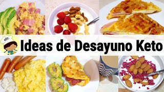 Ideas de Desayuno Keto Desayuno CetogénicoCafé ketoqué como en Keto [upl. by Kavanaugh]