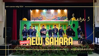 MARAWIS NEW SAHARA  FESTIVAL SENI NUANSA RELIGI  JAKARTA UTARA 2024 [upl. by Reinwald]