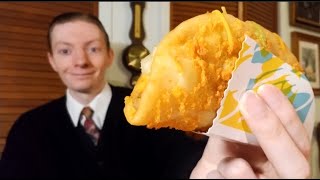 Taco Bells Toasted Cheddar Chalupa Review [upl. by Wolff]