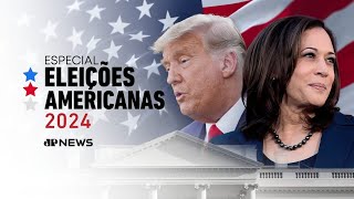 ELEIÇÕES AMERICANAS 2024 TRUMP X KAMALA  APURAÇÃO 051124 [upl. by Yrol695]