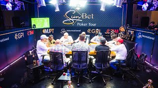 SunBet Poker Tour Time Square  MJPT Mystery Bounty Cup Day 2 [upl. by Terencio563]