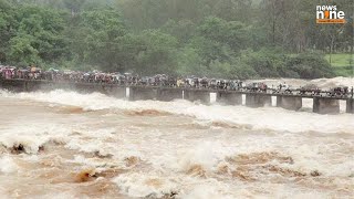 Live  Pune Flood  Heavy Flood In Pune  Pune Rain  News9 [upl. by Anilec]