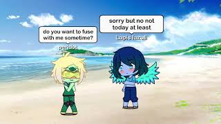 Garnet fuses with Peridot Lapidot Betrayal story Gacha life [upl. by Sanford]