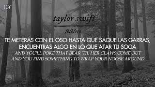 Taylor Swift  ​mad woman Español  Inglés [upl. by Gruchot]