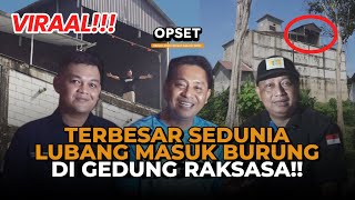 BURUNG WALET MUDAH MASUK KALO LUBANG SEGEDE GINI  OBROLAN SEPUTAR PETANI WALET [upl. by Nunnery]